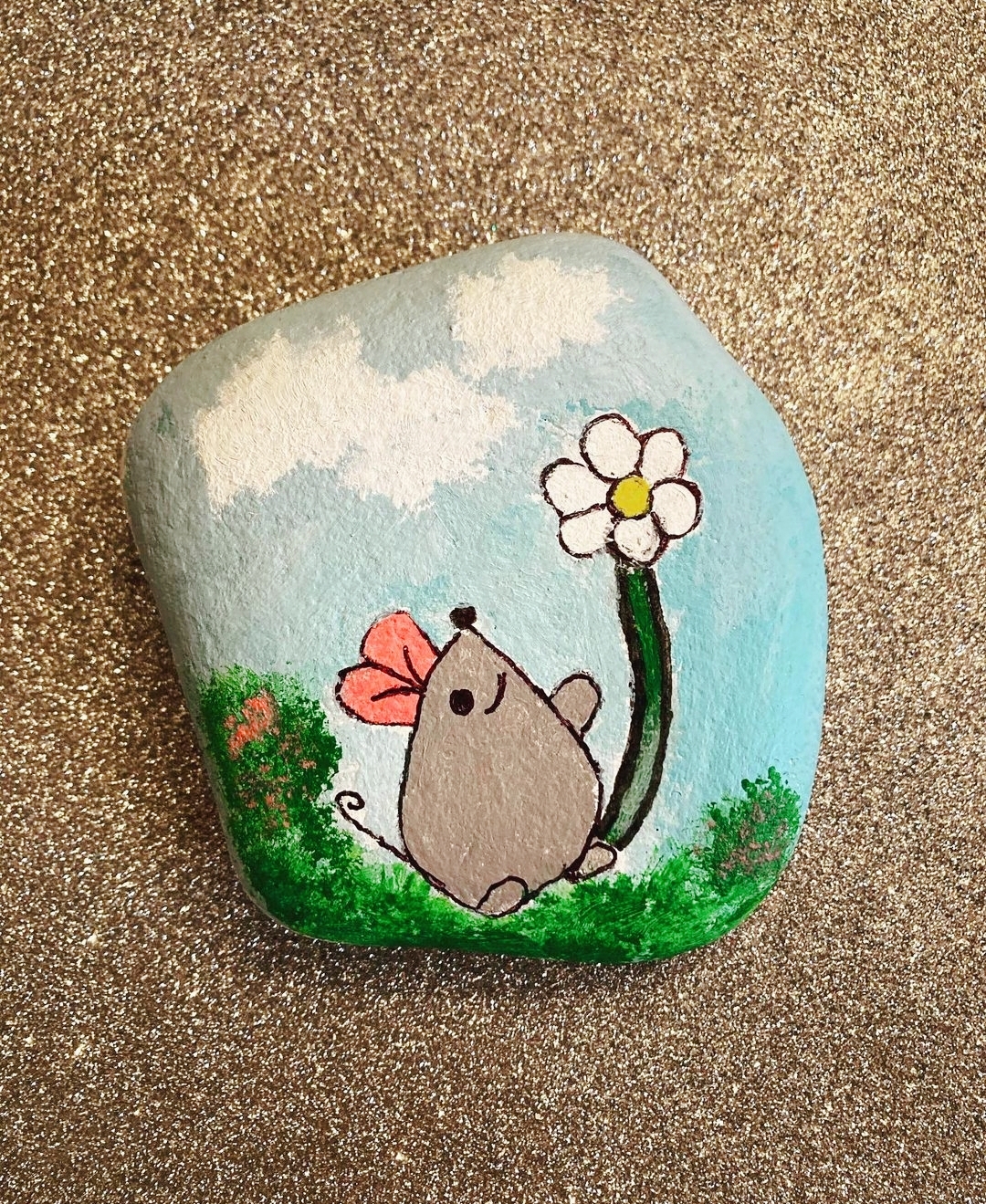 Post by Med Tech  Painted rock animals, Rock painting designs